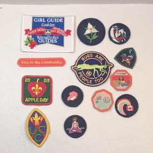 Assorted Girl Guides Patches & Badges New Condition